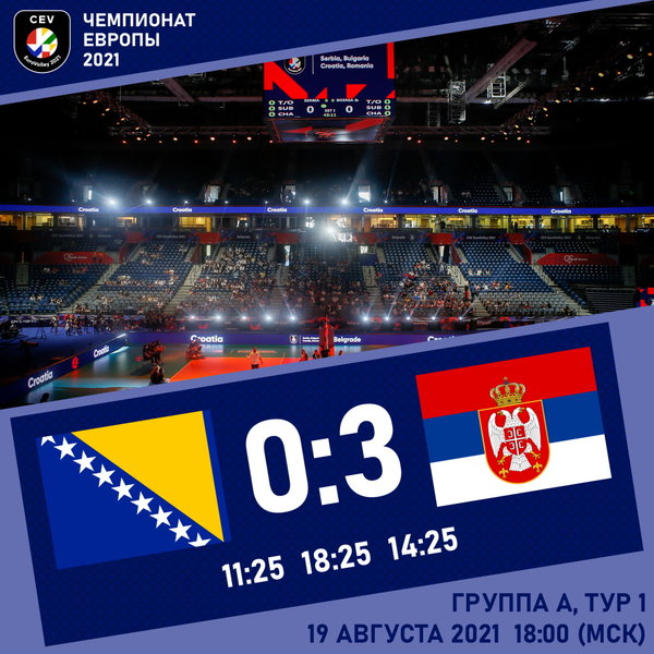 Бегич не смогла помочь сборной Боснии и Герцеговины навязать борьбу сербкам