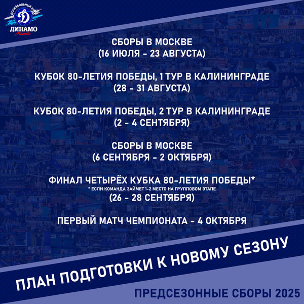 Dinamo starts preparing for the season