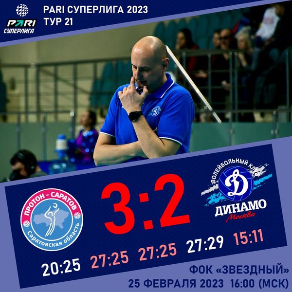 Терпим поражение на тай-брейке