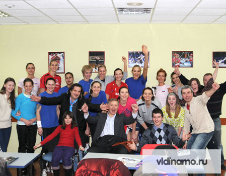 «Динамо» встретилось с болельщиками. 