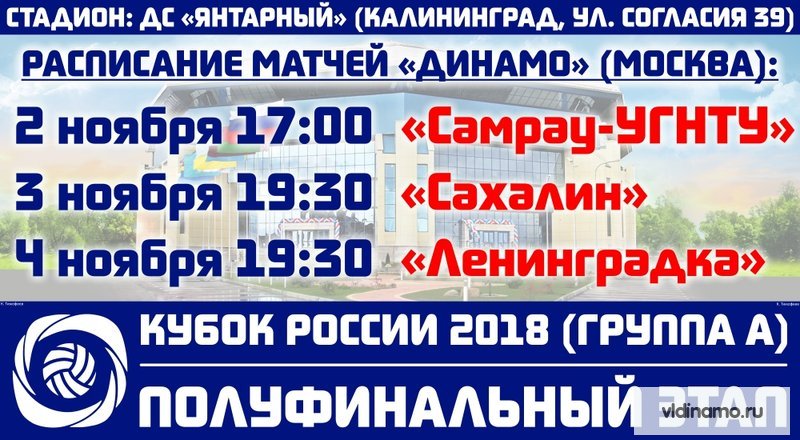 Полуфинальный этап Кубка России.