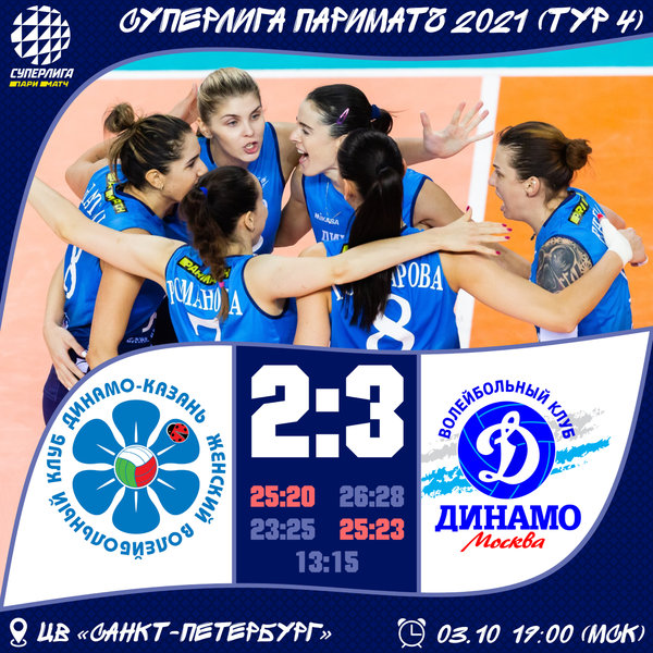 В Казани на тай-брейке побеждаем чемпионок России!