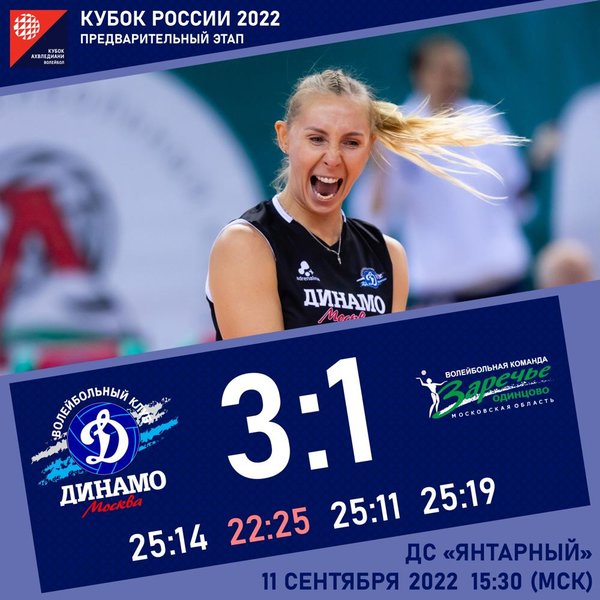 Победой завершаем предварительный этап Кубка России!