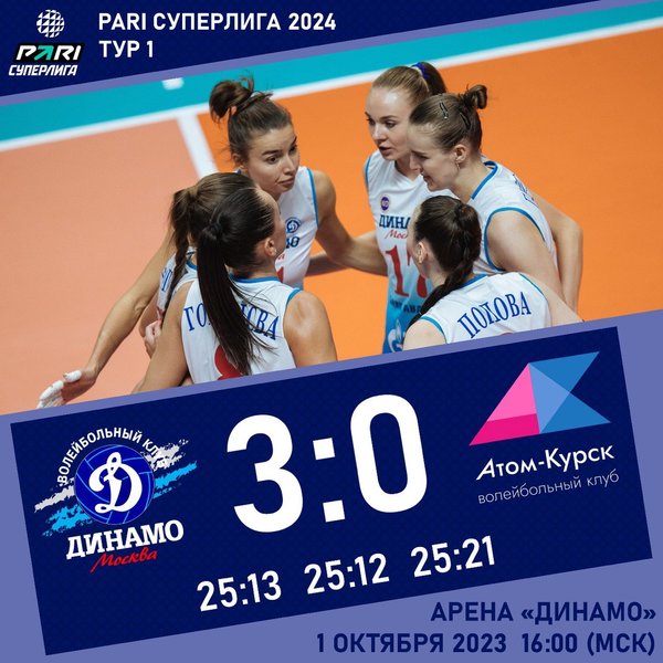 Уверенно начинаем сезон в Суперлиге!