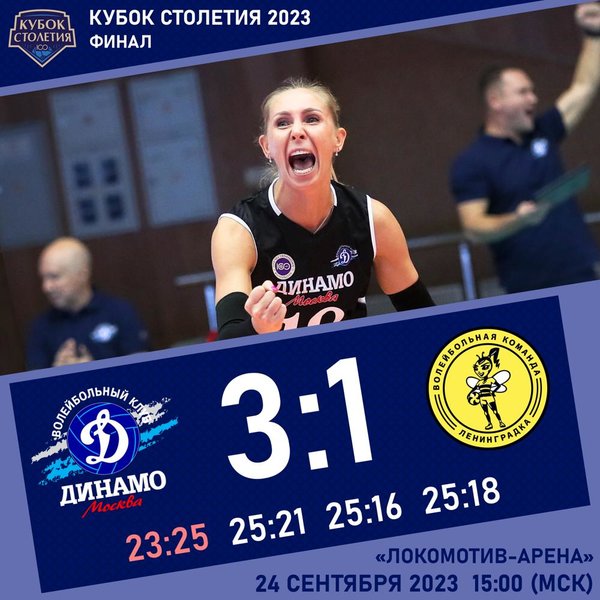 Кубок Столетия наш!