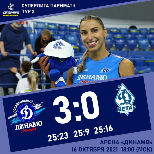 Разгромили "Динамо-Метар"